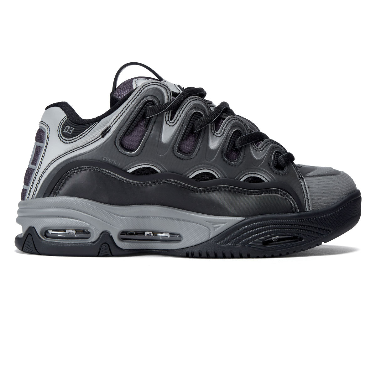 Osiris D3 2001 Shoes - Silver/Black/Holo