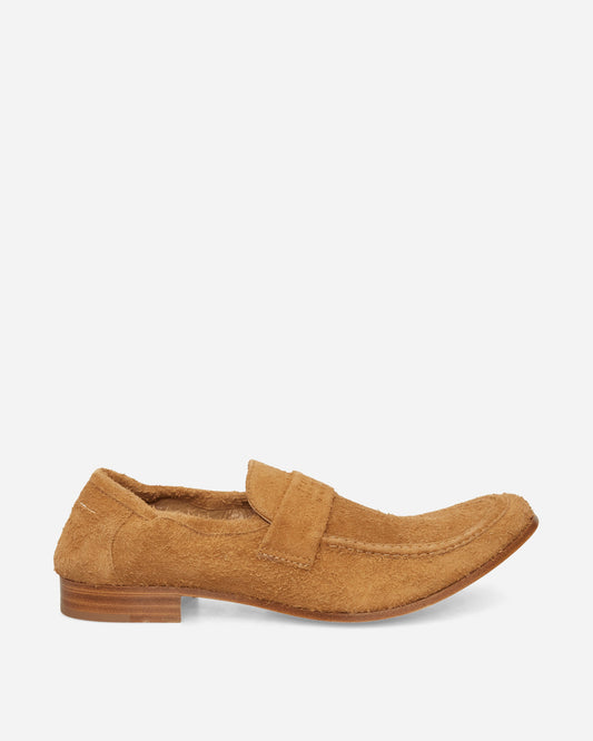 Men's Swing-Toe Leather Loafers Ermine
