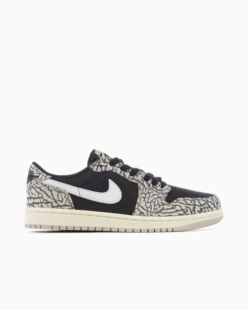Air Jordan Women's 1 Retro Low OG "Black Cement"